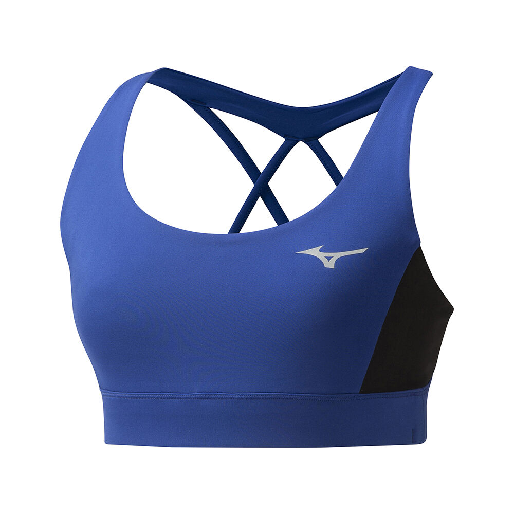 Mizuno Style Női Sportmelltartó Kék GLR863501